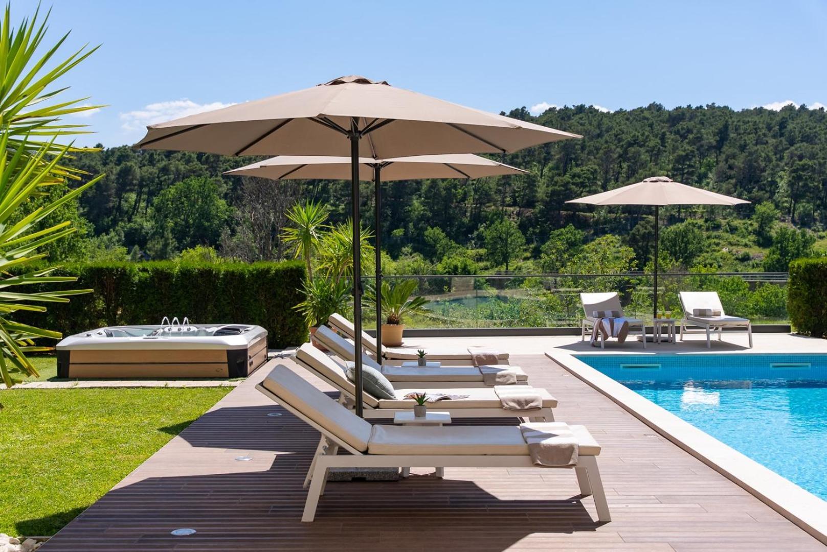 Villa Agava With Heated Pool, Jacuzzi, Sauna, Gym, 4 En-Suite Bedrooms Gata Exteriör bild