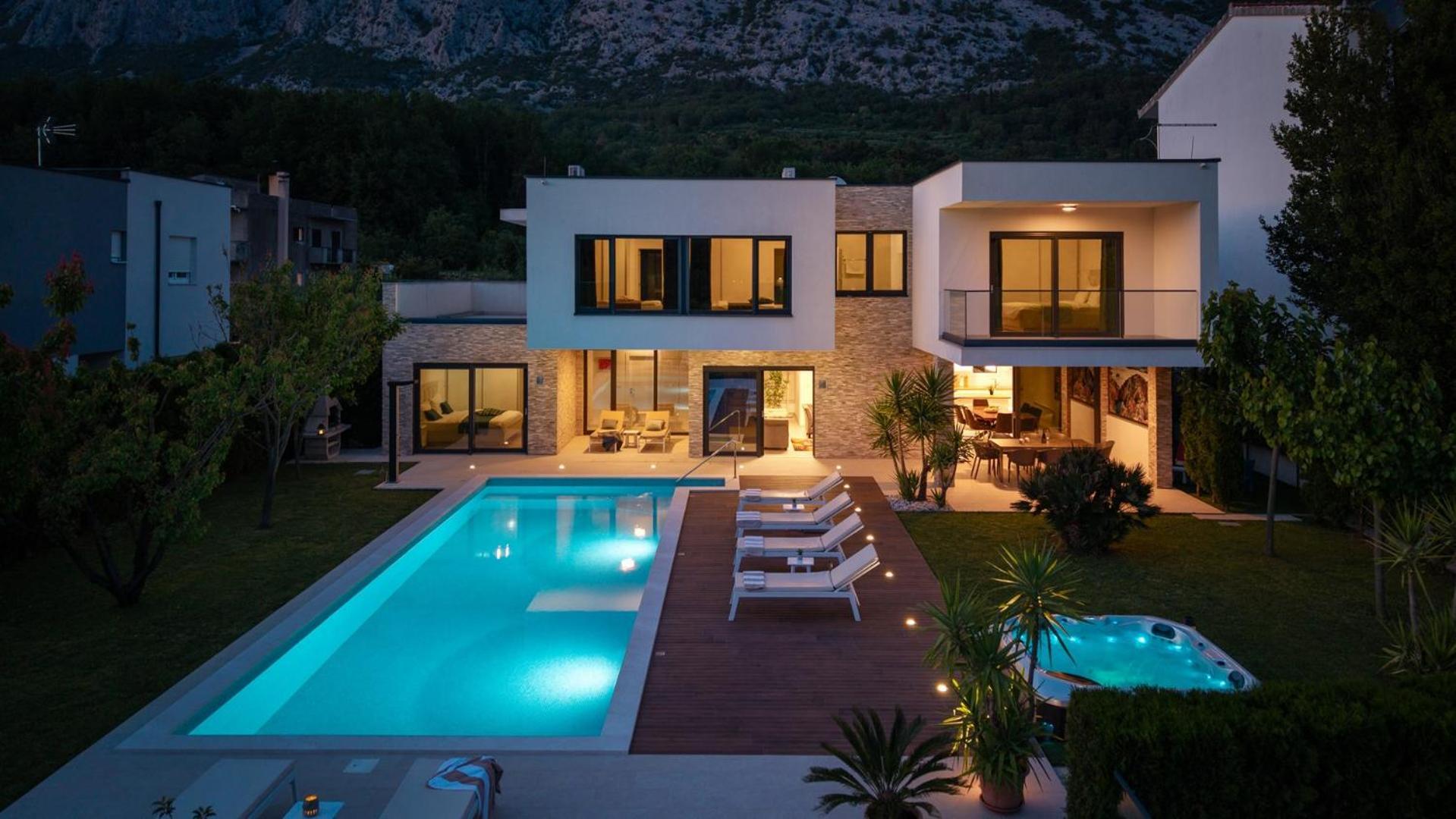 Villa Agava With Heated Pool, Jacuzzi, Sauna, Gym, 4 En-Suite Bedrooms Gata Exteriör bild