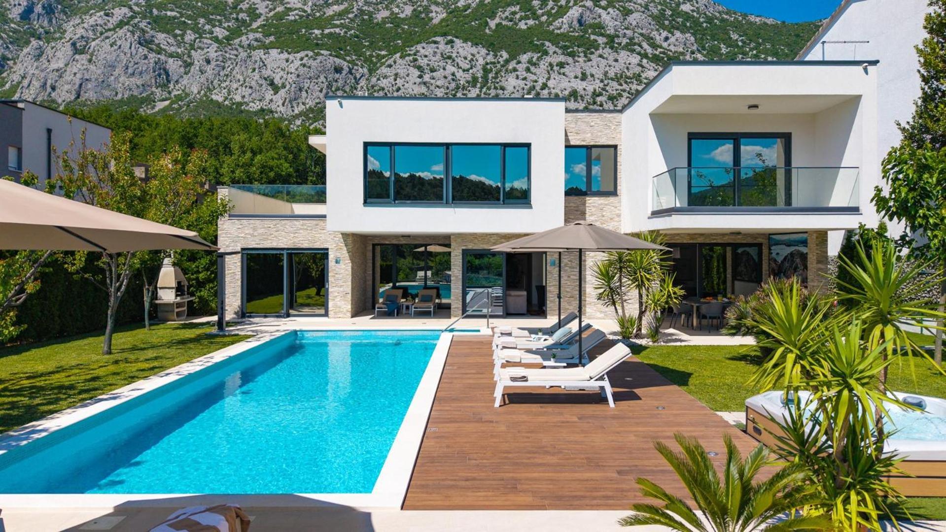 Villa Agava With Heated Pool, Jacuzzi, Sauna, Gym, 4 En-Suite Bedrooms Gata Exteriör bild