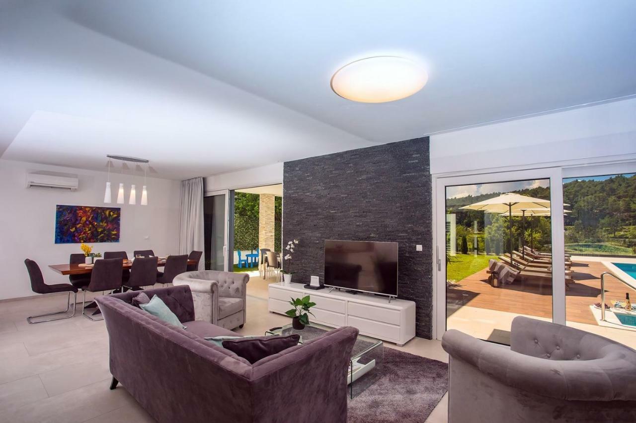 Villa Agava With Heated Pool, Jacuzzi, Sauna, Gym, 4 En-Suite Bedrooms Gata Exteriör bild